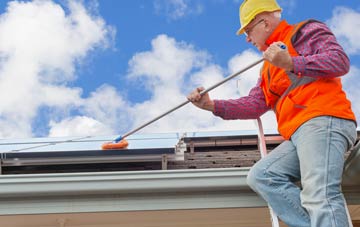 Kersey Upland soft wash roof cleaning